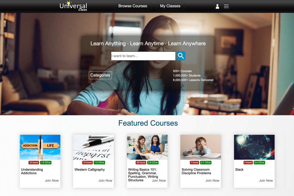 Continuing Education Units (CEUs), Enjoy Free Online Courses at&nbsp;CALS